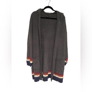Torrid Hooded Open Front Cardigan Plus Size 2